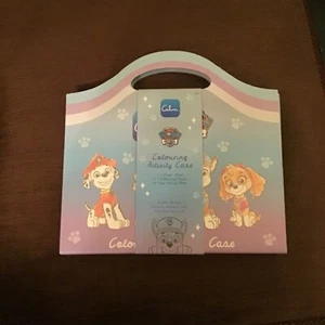 KIDS PAW PATROL COLOURING ACTIVITY CASE   BIRTHDAY CHRISTMAS KIDS EDUCATION - Picture 1 of 1