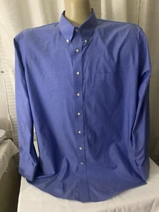 Twinhill L/S Buttonfront Men Size 3XL 36/37 Blue Dress Shirt - Picture 1 of 5
