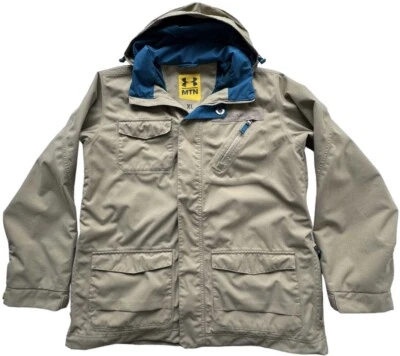 Chaqueta Chacal Under Armour Para Hombres XL Snowboard Esquí Impermeable Transpirable 10K M/G Foto 1 de 4