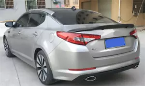 Glossy Black R Style Rear Trunk Spoiler Wing For 2011-2013 Kia K5 Optima Sedan - Picture 1 of 3