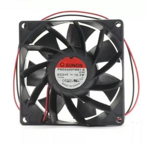 SUNON PMD2409PMB1-A DC 24V 0.51A 12.2W 92x92x38mm For Schneider ATV71 Drive Fan - Picture 1 of 6