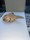 Wooden Hand Carved Lizard Root Figurine Ornament