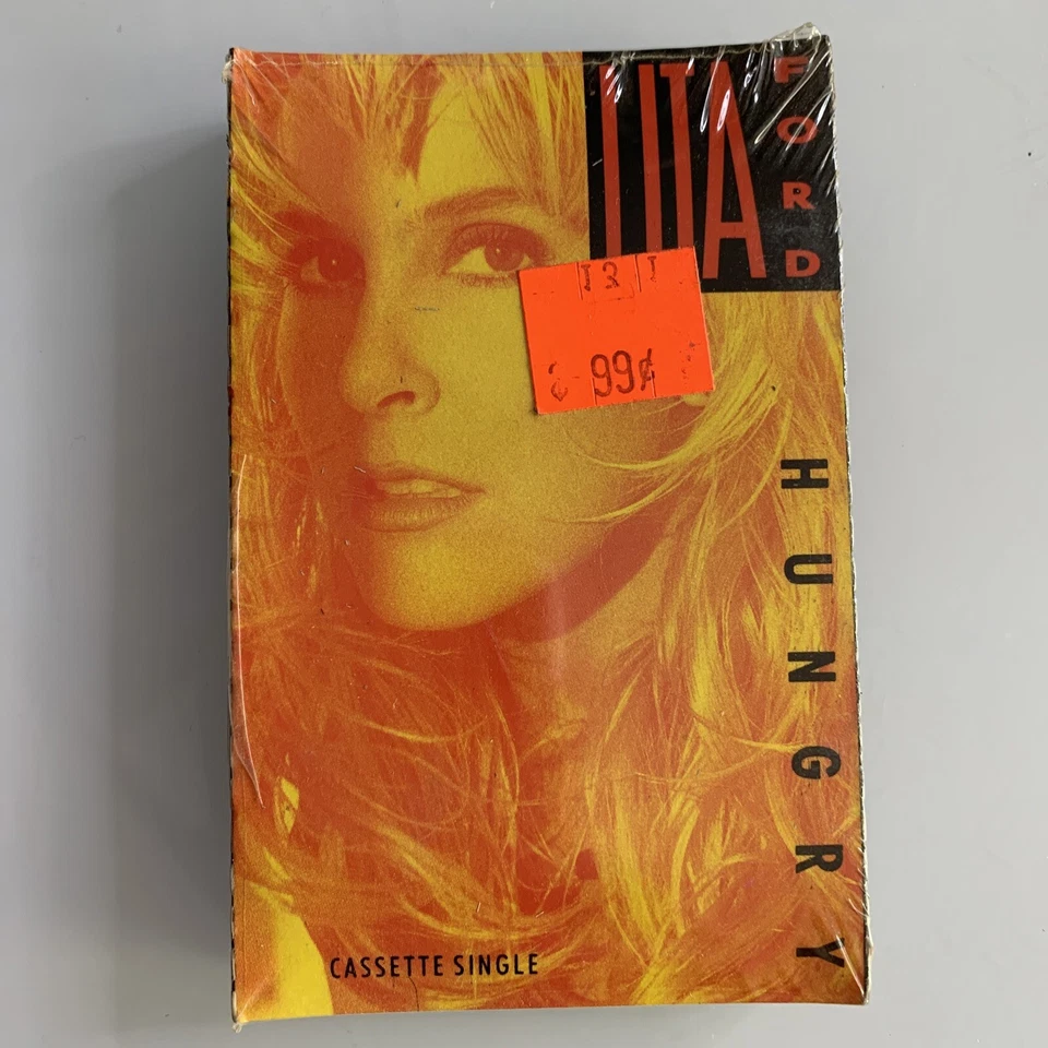 Lita Ford Hungry / Big Gun (Cassette) Single New Sealed - Image 1 of 2