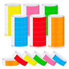 5X(600Pcs  Hand Bands Neon Wrist Bands for Events Concert Wristbands9209