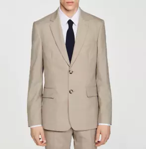 Sandro Paris Men's Blazer Size 50 Suit Jacket Wool With Pockets SHPVE00927 - Picture 1 of 11