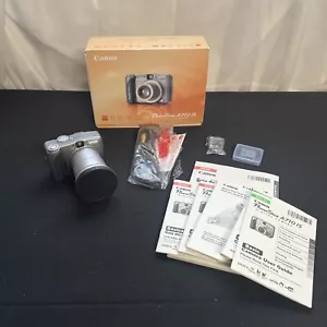 Canon PowerShot A710 IS Digital Camera 7.1 Mega Pixel Wide Lens w/ Macro Camera - Picture 1 of 10