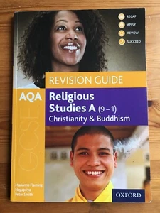 AQA GCSE Religious Studies Revision Guide - Christianity & Buddhism - Oxford - Picture 1 of 2