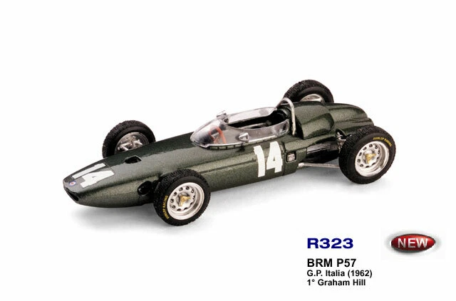 Brm P57 GP Italia Hill G. 1962 1:43 2001 R323 BRUMM - Immagine 1 di 1
