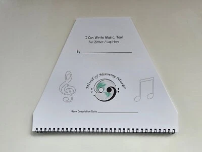 Zither Lap Harp Sheet Music ~ I Can Write Music, Too! - Image 1 of 4