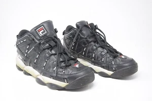 FILA Stackhouse Spaghetti Repeat Mens Sneakers Shoes Sz 9 Black 1bm00747-014 - Picture 1 of 7