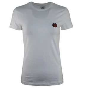 Ladies New Plain Cotton Body Fit Pink White Tops Oxford Top Quality T Shirts - Picture 1 of 4