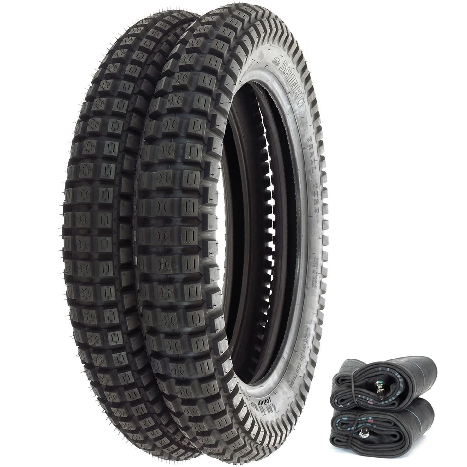 Shinko SR241 Trail Tire Set - Honda CR250/500R XR250/600/650R - Tires & Tubes Foto 1 de 1