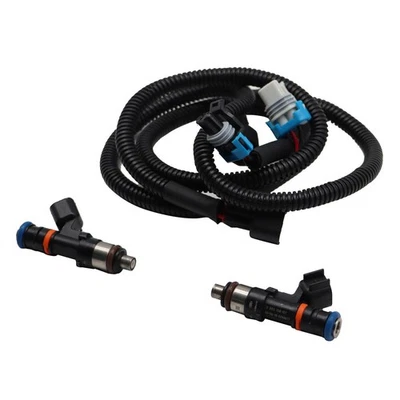2Set Fuel Injectors with Harness Fit For For Polaris Ranger Crew 800 2010-2014 - Image 1 of 4
