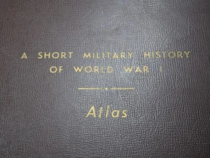 Vintage Soft Cover "A Short Military History of WW 1, Atlas" 1950 - Picture 1 of 1