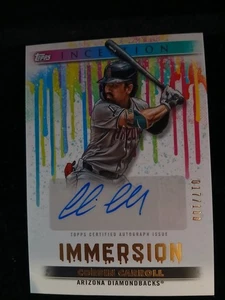 ⚾️2024 Topps Inception IA-CC DIAMONDBACKS Corbin Carroll Immersion Auto /100⚾️ - Imagen 1 de 2