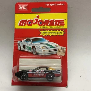 Majorette Chevrolet Grand Prix Corvette Negro Hecho en Francia #215 Libre de Humo De Colección - Imagen 1 de 8