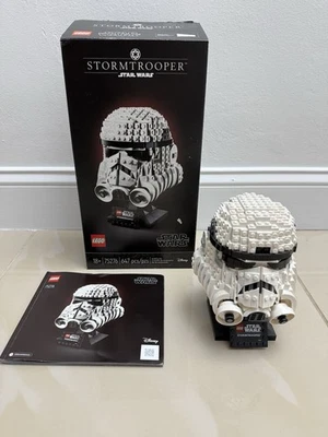 LEGO Star Wars: Stormtrooper Helmet (75276) Complete With Box And Instructions - Image 1 of 2