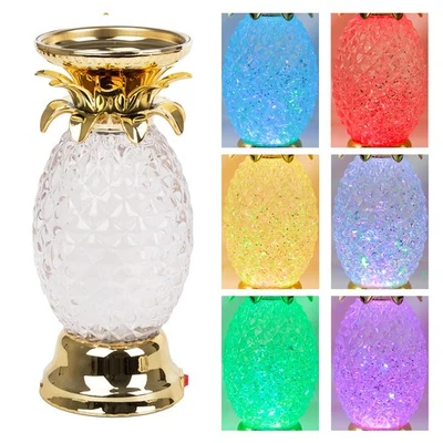 9.5" Pineapple LED Color Changing Shine Lamp,Swirling Water Waves Lamp Kid Sa... - Image 1 of 4