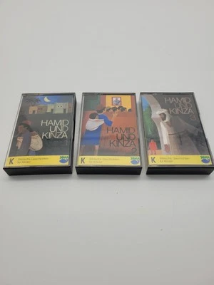 3 Kassetten Jona Hamid und Kinza 1 2 3  1986 Biblische Geschichten für Kinder  - Bild 1 von 4