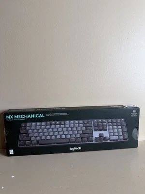 Logitech MX Mechanical Wireless Illuminated Performance Keyboard Graphite - Image 1 of 4