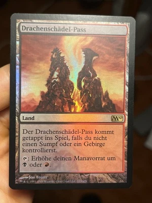 GERMAN OG Foil • Dragonskull Summit • Clean (223/257) Magic 2010 • Mtg (1651) - Image 1 of 4