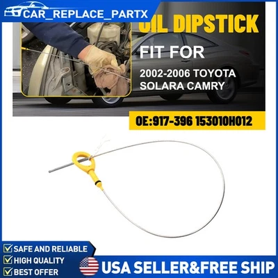 Varilla de medición de aceite apta para Toyota Camry 917-396 2002-06 apta para Toyota Solara 2002-06 Foto 1 de 4