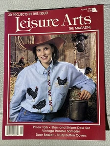 Leisure Arts The Magazine 30 Patterns Aug 1993 - Picture 1 of 1