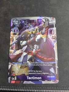 Tactimon BT5-082 SR Digimon CCG | Battle of Omni NM - Bild 1 von 2