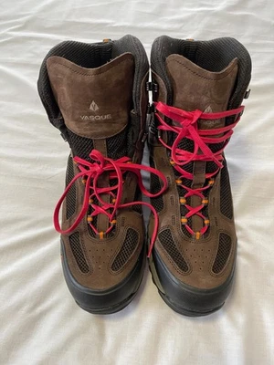Vasque Breeze Mid GTX Hiking Boots Mens 15 M Brown Gore-Tex Vibram - Image 1 of 4