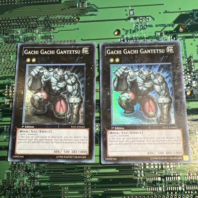 Gachi Gachi Gantetsu YS11-EN042 Super Rare 1st Edition Yugioh Card Heavy Play 2 - Image 1 of 4