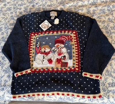 ¡Nuevo! Suéter De Colección 2002 Reliquia Coleccionables 2X Navidad’s Foto 1 de 4