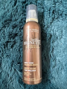 John Frieda Brilliant Brunette Volumising Mousse- Simply Shine New - Picture 1 of 6