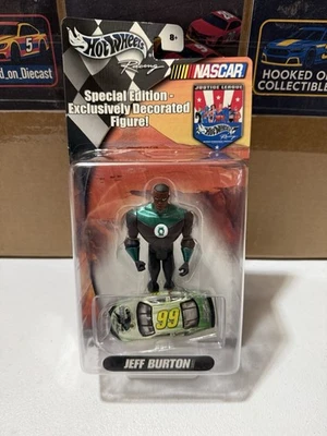 Jeff Burton #99 Liga de la Justicia Verde Latern 2004 1/64 Diecast con FIGURA Foto 1 de 4