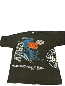 VTG 90s Salem AOP Mens TShirt Los Angeles Kings XXL Aerial Assault La Kings NHL - Picture 1 of 22