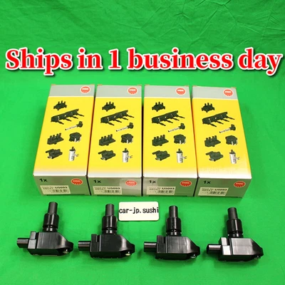 Juego de 4 bobinas de encendido NGK para Mazda RX-8 R2 2004-2011 modelo U5093 N3H1-18-100C Foto 1 de 4