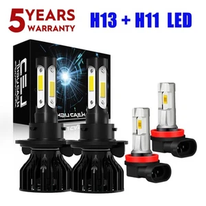 For Ford Focus Sedan 4-Door 2.0L 2008-2011 LED Headlight Hi/Low Fog Light Bulbs - Imagen 1 de 20