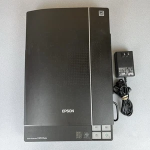 Epson Perfection V370 Photo, Slide & Film Scanner SOLD AS IS FOR PARTS OR REPAIR - Picture 1 of 10
