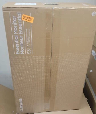 27" Essential S3 (S36GD) Series FHD 1800R Curved Computer Monitor, 100Hz, - Image 1 of 4