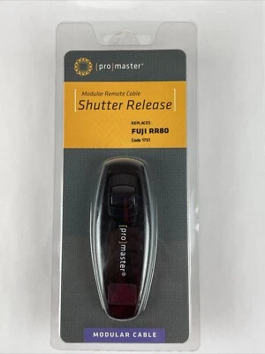 Promaster #1751 Modular Remote Cable Shutter Release For Fuji RR-80 New In Box - Image 1 of 4