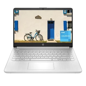 HP 14 pollici computer portatile HD display touchscreen Intel Celeron N4500 4 GB RAM 64 GB - Foto 1 di 9