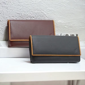 STARHIDE Women's RFID Blocking Wallet Soft Leather Long Flap Over Purse 5505 - Picture 1 of 20