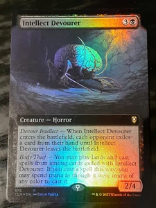 Intellect Devourer Extended Art FOIL, Commander B for BG ,NM, MTG ,FREE SHIPPING - Picture 1 of 5