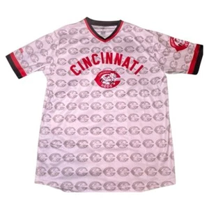 Cincinnati Reds Cooperstown Collection Jersey Unisex Adult Size L White - Picture 1 of 7