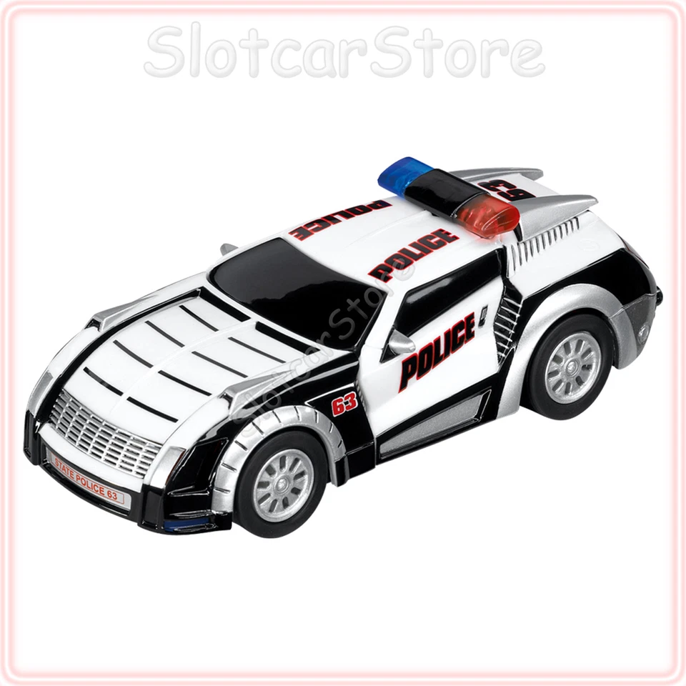Carrera GO 61034 CarForce "Executor" Police Car USA (mit Blaulicht) 1:43 Auto - Bild 1 von 1