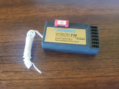 AIRTRONICS METAL GEAR  72MHz Airplan Receiver Sanwa - Image 1 of 4