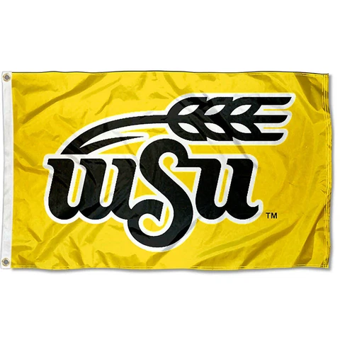 Wichita State University Shockers Flag WSU Large 3x5 Cover