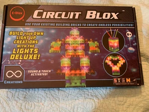 E-Blox Circuit Blox Lights Deluxe Set - Sound and Touch Activated - Picture 1 of 5