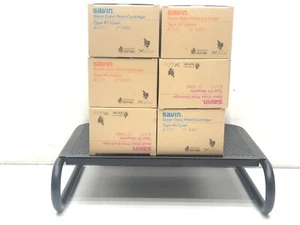 lot of 6 Genuine Saving 5463 888349 Type R1 Toner Cartridge Yellow C2824 C3528 - Picture 1 of 3