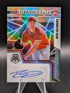 Tarjeta automática de novato Reid Detmers 2022 Panini Mosaic autógrafos Prizm # RAM-RD - Imagen 1 de 2