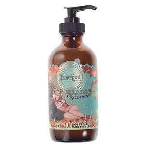 Crema corporal con aceite de macadamia rubia Venus descalzo 8 onzas - Imagen 1 de 2